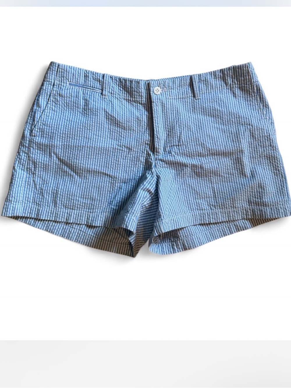 Ralph Lauren Blue White Striped Shorts